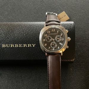 Burberry Swiss Quartz Chrono Watch